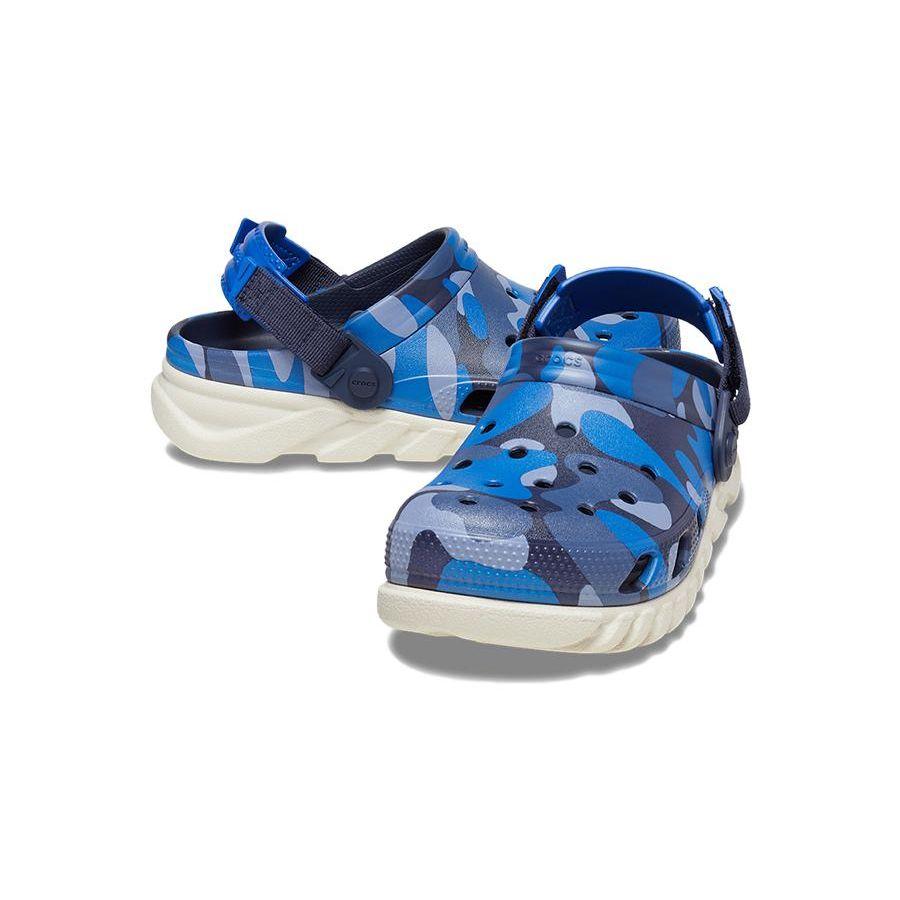 Crocs Comfortable Casual Breathable Lightweight Sandals Kids Sandals Blue 209120-46K