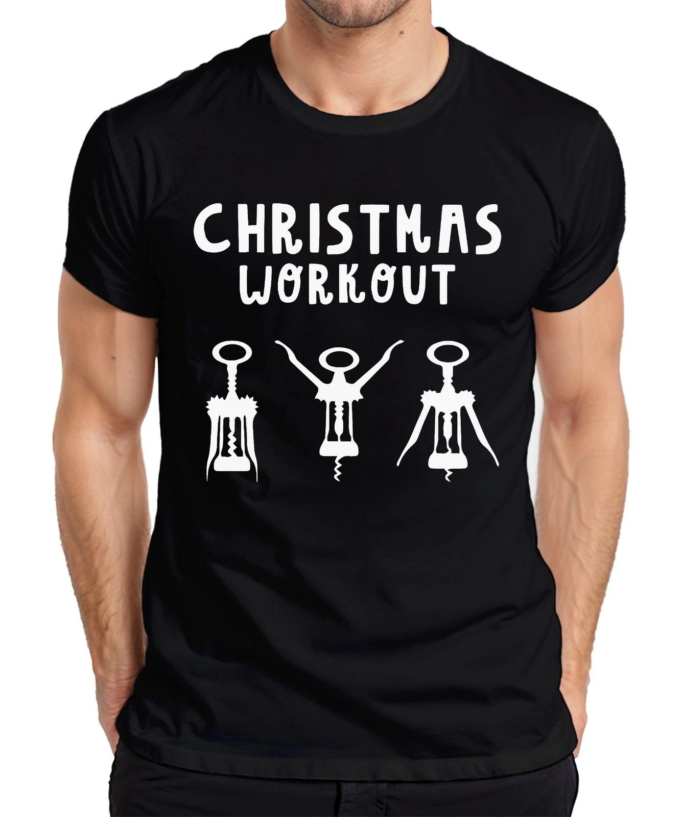 Christmas Workout Flaschenöffner Wein Winzer - Weihnachten Weihnachtsgeschenk Ch M