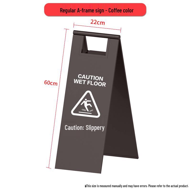 Standard A-frame Signs: Hotel, Commercial, Hospital, Warning, Toilet, Caution Steps, Slippery