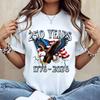 Memorial Day T-shirt American Eagle Independence Day 250 Years 1776 2026 T-Shirt