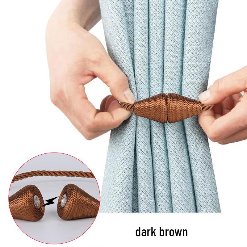 Magnetic Conical Curtain Tieback - No Drill Needed