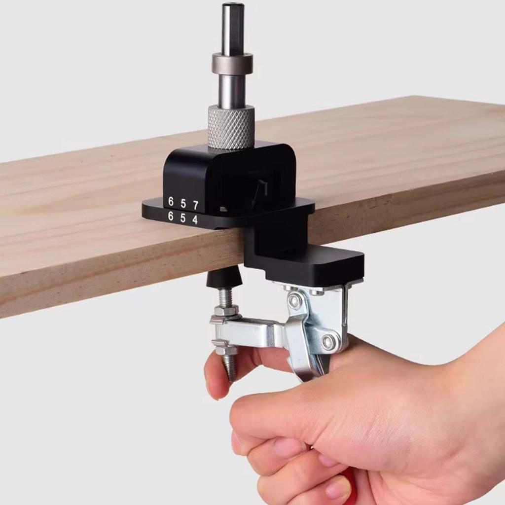 35mm Concealed Hinge Jig Hole Drilling Guide Locator Template Woodworking for Frame Cabinet Cupboard Door Hinges Installation