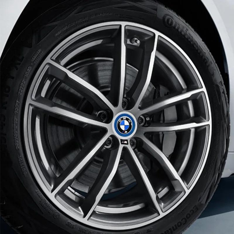 JKGN2 4pcs 56mm 60mm 65mm Car Wheel Center Hub Cap Sticker Badge For BMW M Performance E90 E92 F07 G30 G20 F34 F10 E71 F20 F40 E60 E70