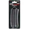 KATO N Gauge Curved Line R481-15° 4 Pack 20-160 Model Train Supplies