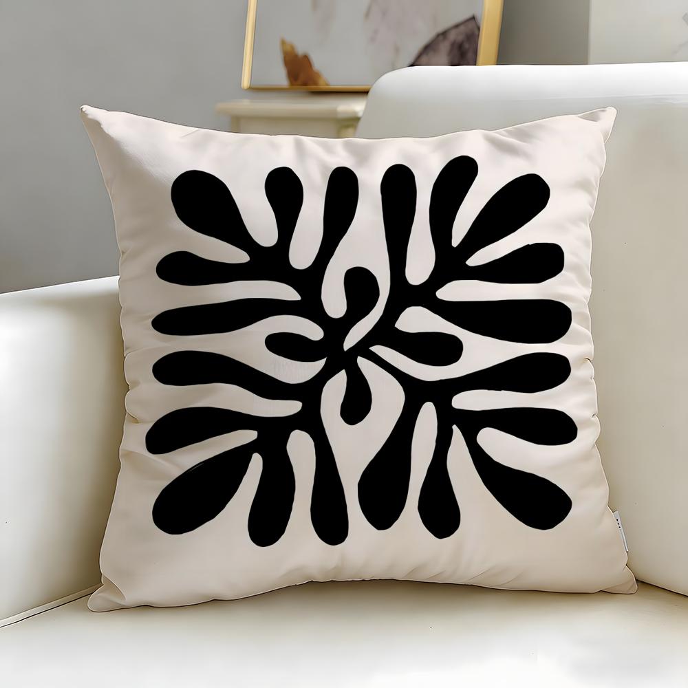 

classic pattern Modern Flowers Cushion Cover Soft & Easy-Wash Pillow Case – Versatile for Couch, Bed, Travel and Office 30cmx30cm