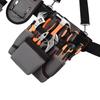 Suspender Tool Belt Heavy Duty Construction Tool Belt with Pouches Work Belt Tool Organizer Carpenter Tool Belt