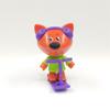 Be Be Bears Action Figures Famoso Cartone Animato Educativo Russo Anime Originale 3-4cm Figure da Collezione Giocattolo Regali di Compleanno per Bambini