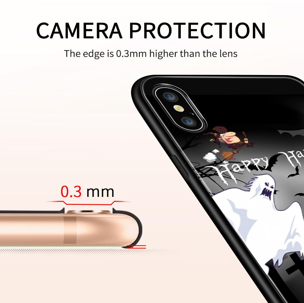 Tempered Glass Phone Case For Huawei P30Lite Honor 90Lite 9X X6A X9B Infinix Hot40 Note30 Tecno Spark20 Moto G15 G22 Soft Edge Shockproof Smooth Shell