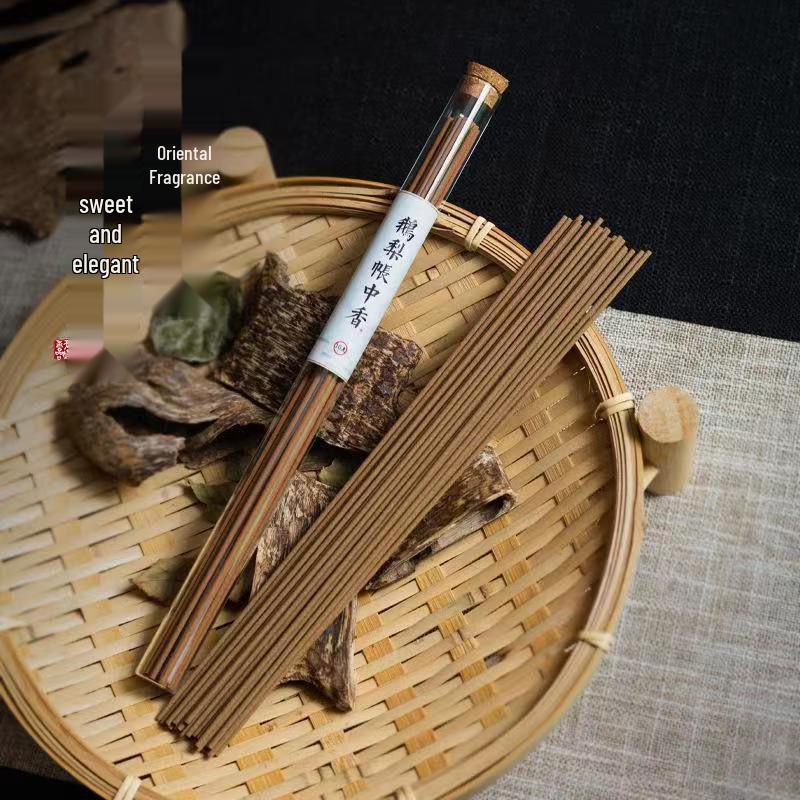 Authentic Goose Pear Tent Natural Pine Incense: Lightly Fragrant, Odor-Removing, Elegant Home Aroma