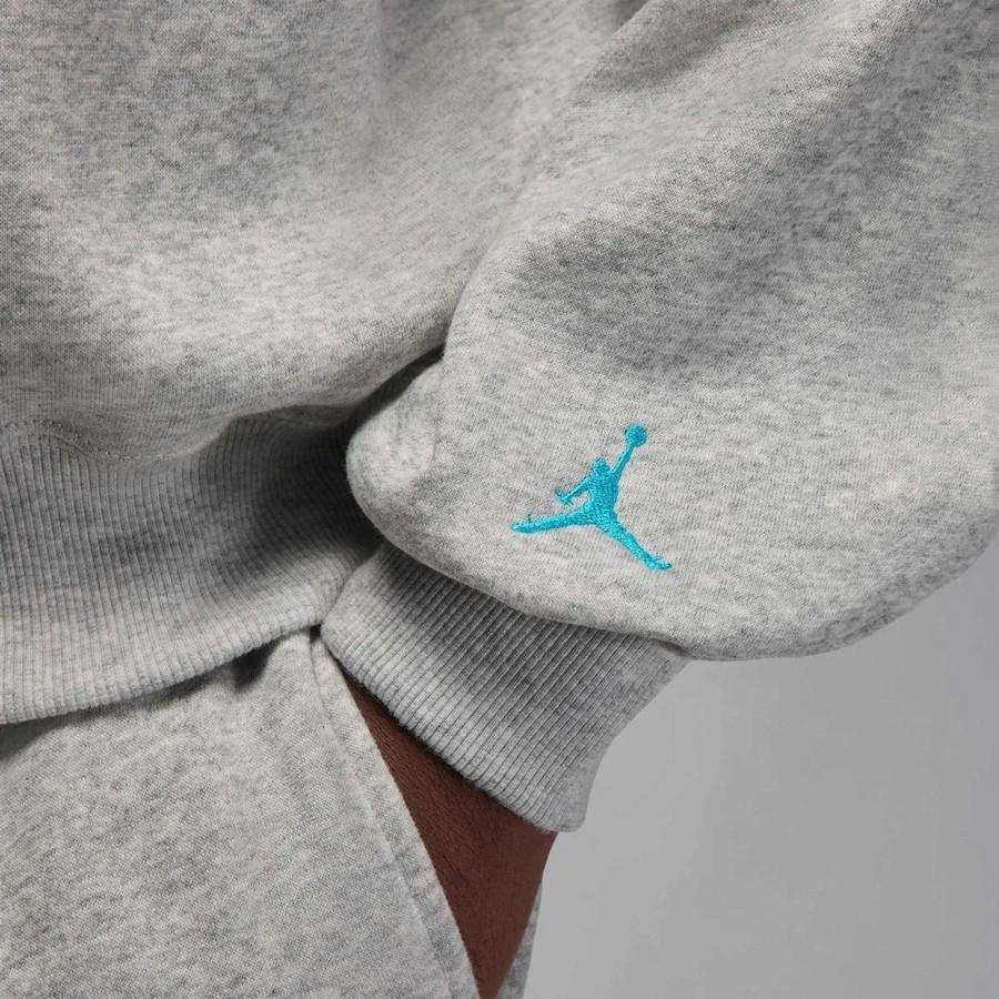 Jordan Logo Round Neck Drop Shoulder Long Sleeve Sweatshirt Men sweatshirt IM6302-050
