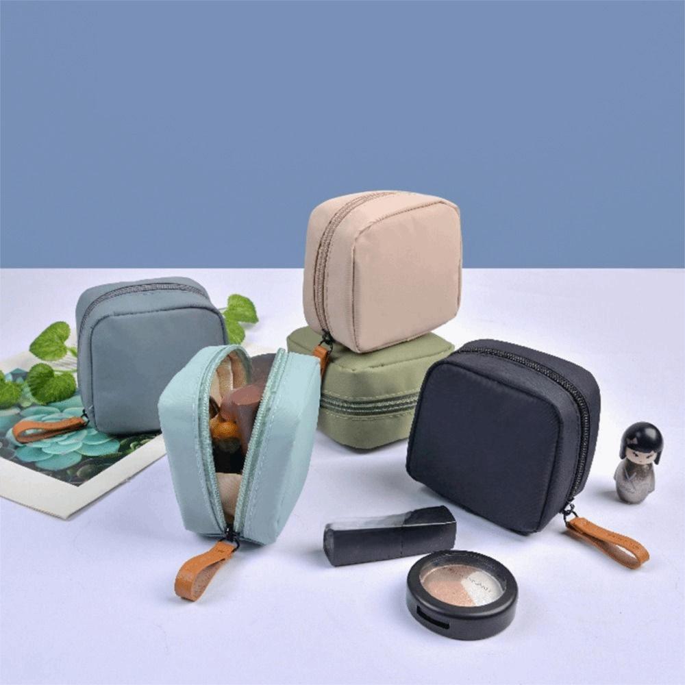 Portable Home Storage Coin Bag Sanitary Cotton Bag Mouth Red Bag Storage Bag Cosmetic Bag