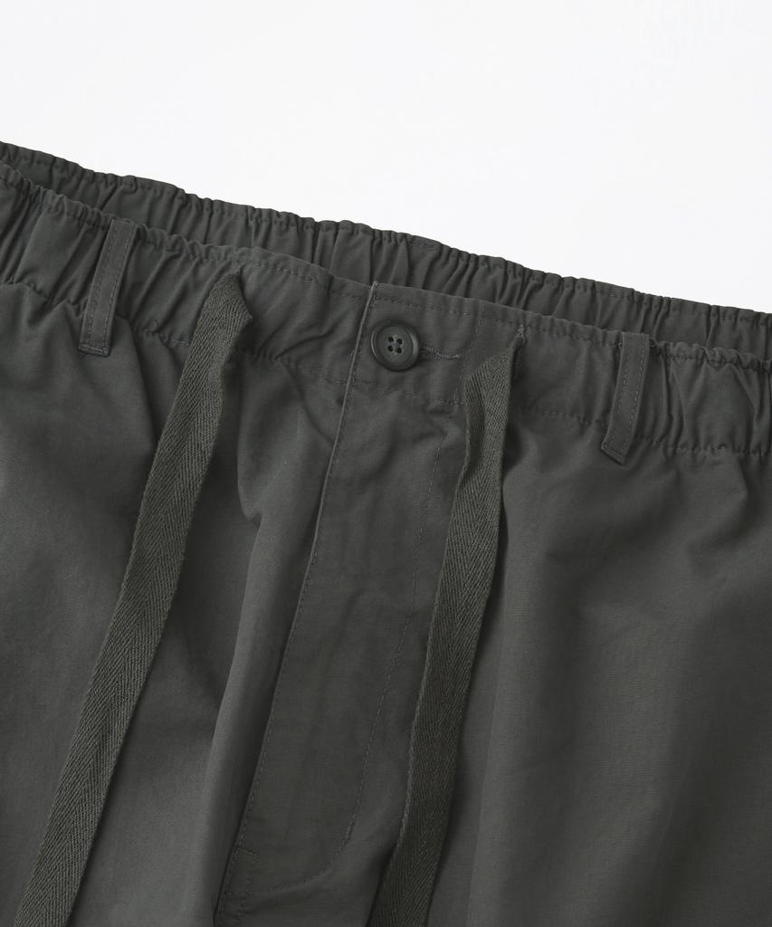 OUTSTANDING Comfort Cotton Shell Cargo Long Shorts_Charcoal
