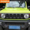 SHINEKA Auto Frontscheinwerfer Lampe Dekoration Abdeckung Aufkleber für Suzuki Jimny 2019 2020 2021 2022 2023 2024 Exterieur Zubehör