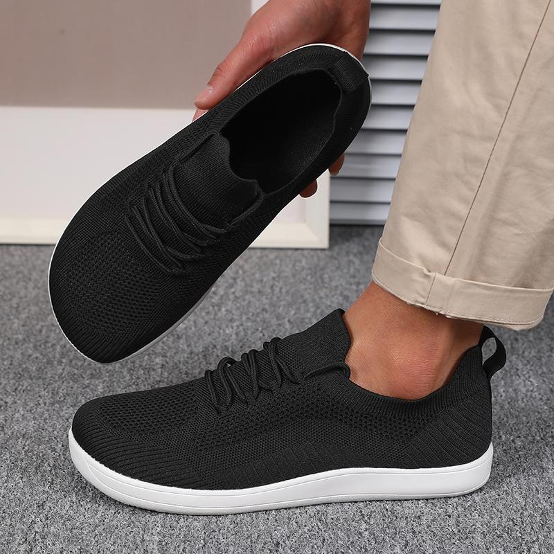 

Men S Breathable Mesh Running Shoes Ultra Lightweight Summer New Breathable Lace Up Flat Shoes Quick Drying Casual Sneakers Men 36