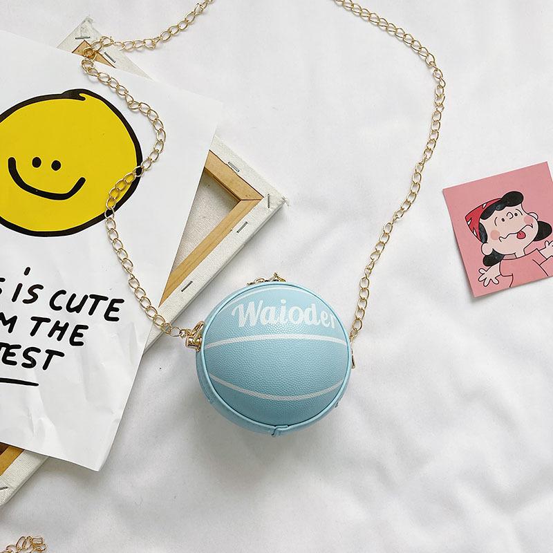 Children's Chain Bag, Shoulder Bag, Crossbody Bag, Loose Change, Small Round Bag