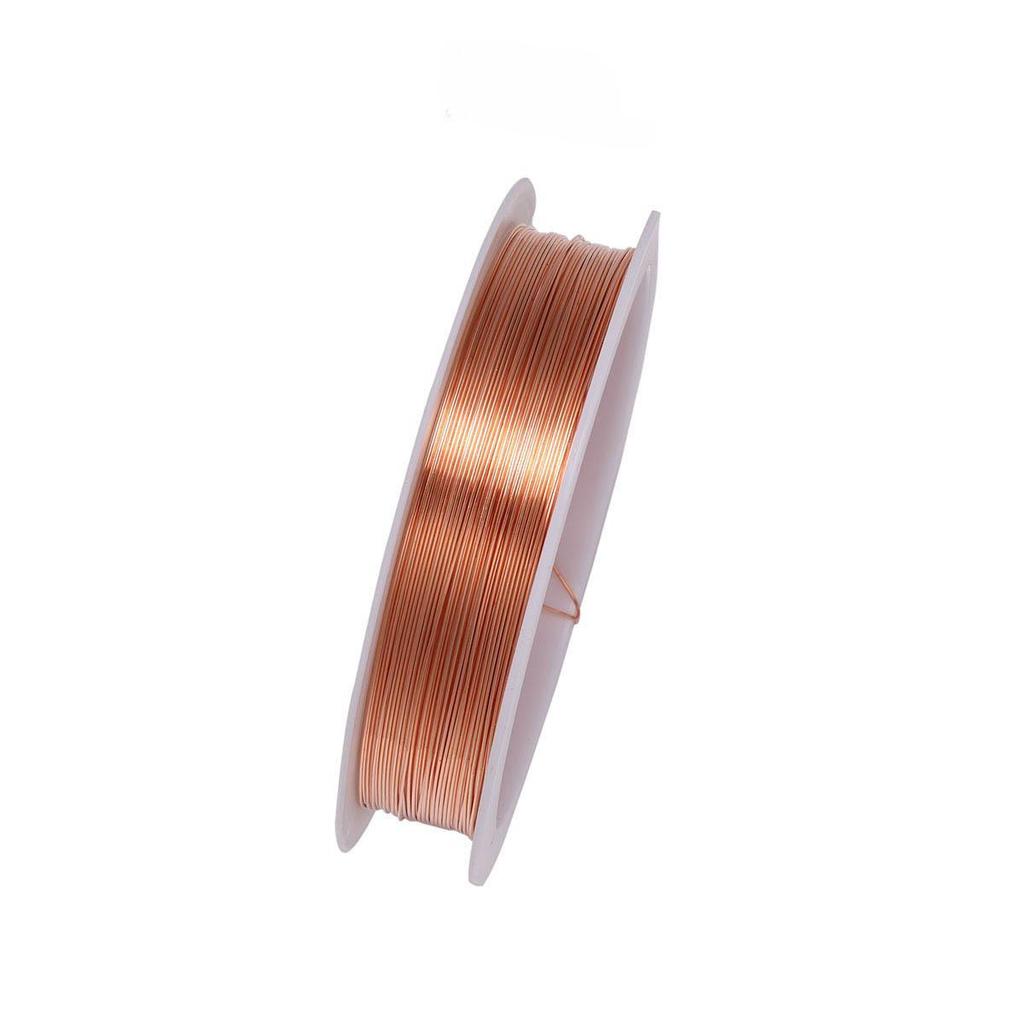 0.2mm-1mm Copper Wire for DIY Jewelry, Hairpins, Beading, Bow Knot Shaping