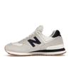 New Balance 574 Blanco Marino Goma Zapatillas Unisex Gris ML574TF2