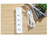 Multi-Standard Power Strip with USB: EU, US, DE, UK, Thai Compatibility