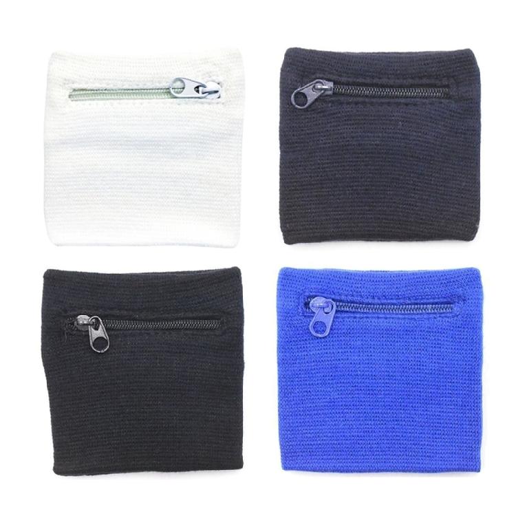 

Wrist Bag Breathable Pocket Sweatband Wrist Wallet for Running Coin Key Storage 1