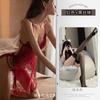 Sexy lingerie lace temptation small chest shows big passion suit perspective suspender skirt backless bra pure desire