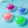 Silingfei Crystal Clear Silicone Scalp Massager Shampoo Brush