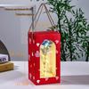 Gold Foil Rose with Glass Cover and Solid Wood Base - Creative Gift for Valentine's, Christmas, and Birthdays