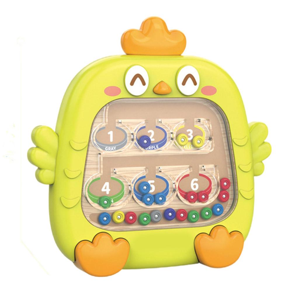 Montessori Magnetic Drawing Board For Kids Interactive Chicken Toy Enhances Creativity Logic Skills With Safe Plastic Design