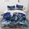 Japanese Anime Attack on Titan Duvet Cover Set HD Comforter Cover for Kids Bedding Sets Bedclothes Bedroom Decor Luxury Gift