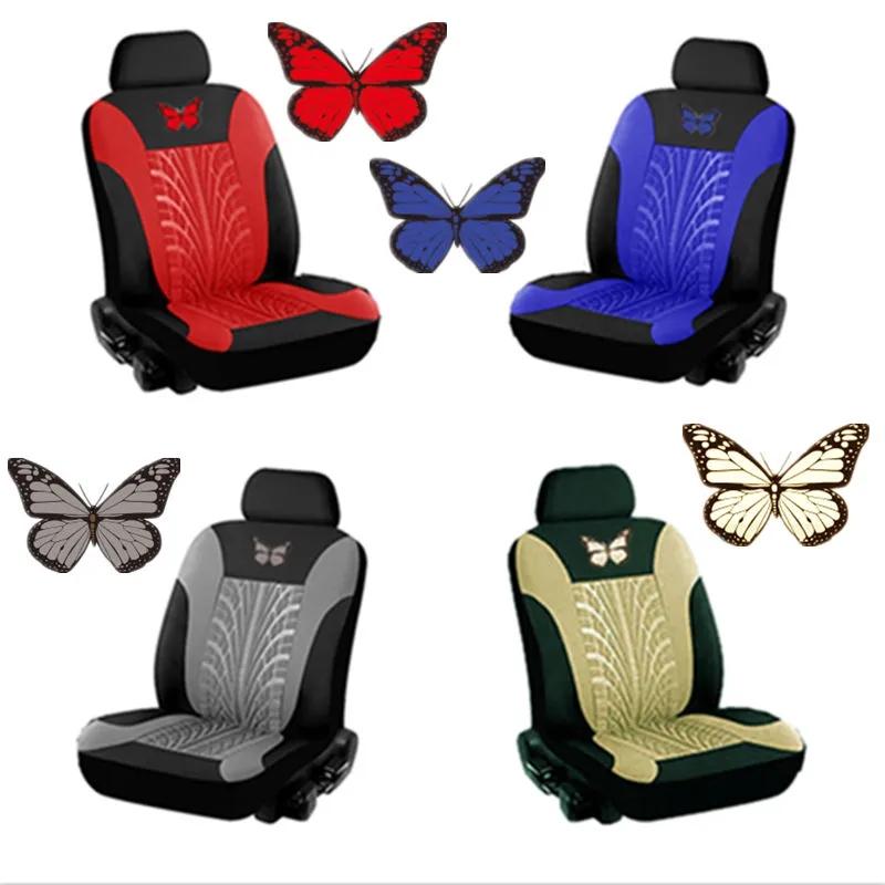 Seat Car Automobile Car Seat Cover Protector Soft Universal 3D Butterfly Pattern for Auto Cars SUV