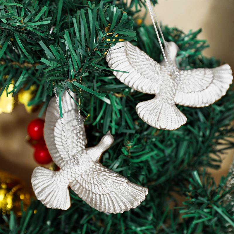Friendship Doves Home Alone Resin Nativity Ornament Doves Christmas Tree Decorations Christmas Decorations Gifts Souvenir