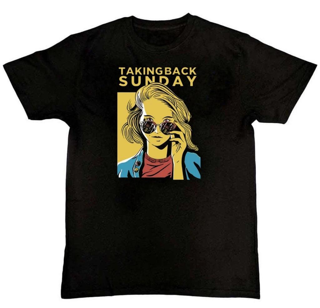TAKING BACK SUNDAY Band Graphic Print Mens T-Shirt S-4XL