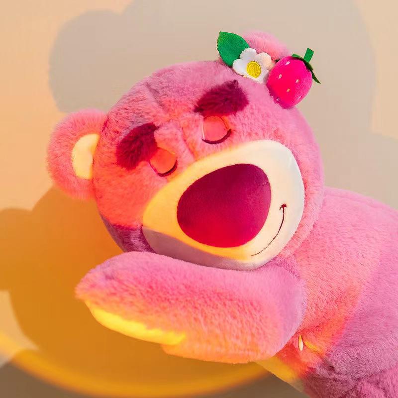 Strawberry Bear Plush Toy - Hugging Doll Gift for Qixi Festival