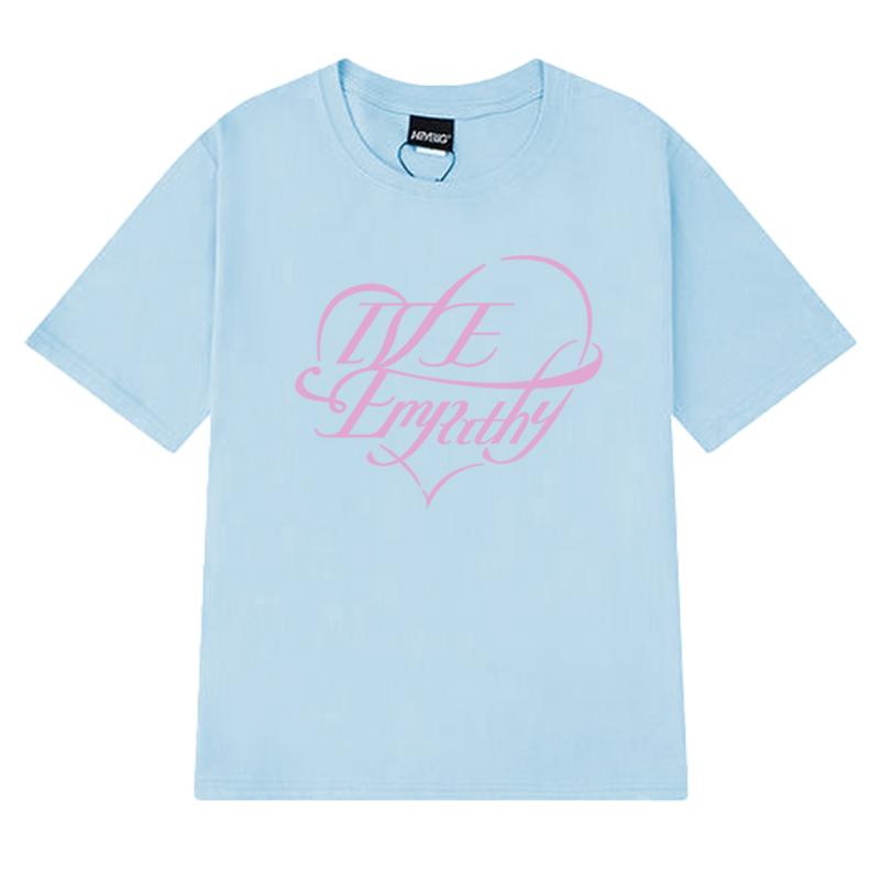 Summer Ive Rebel Heart New in music Trend print T Shirt Men Women Fashion Oversized short sleeve T-shirts Unisex 100% Cotton Top