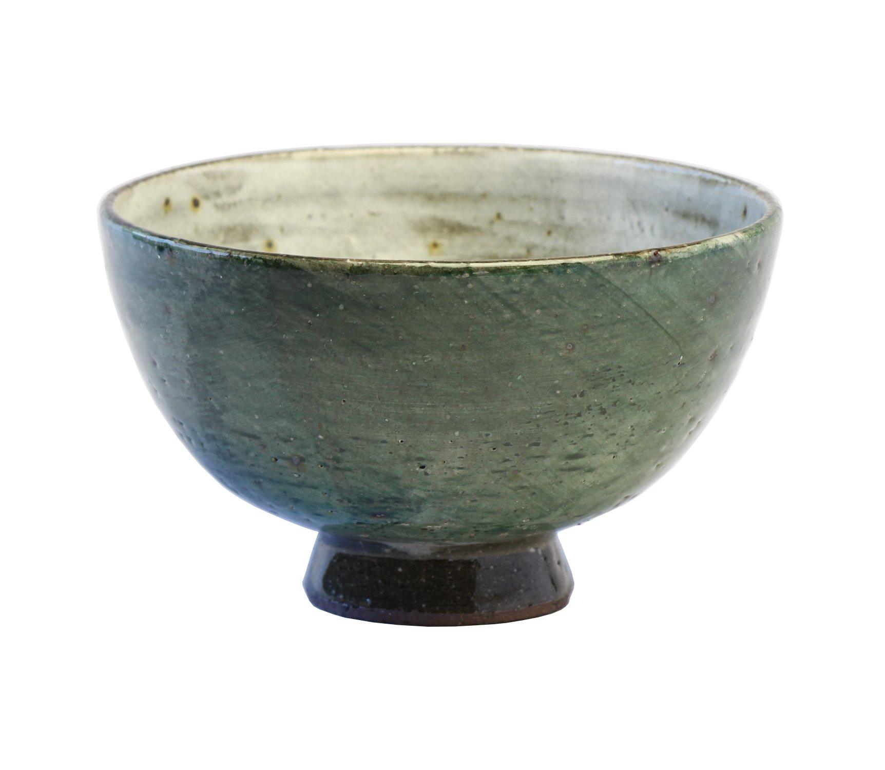 

Tohri Matsuba rice bowl Shigaraki ware W909-05