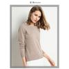 Herbst Winter Neues Rundhals Langarm Damen Stricktop Übergröße Pullover Pullover Unter- und Oberbekleidung Basisschicht