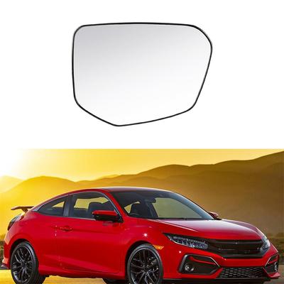 Side View Rearview Wing Mirror Glass Right Side Rh Heated For Honda Civic 16-21