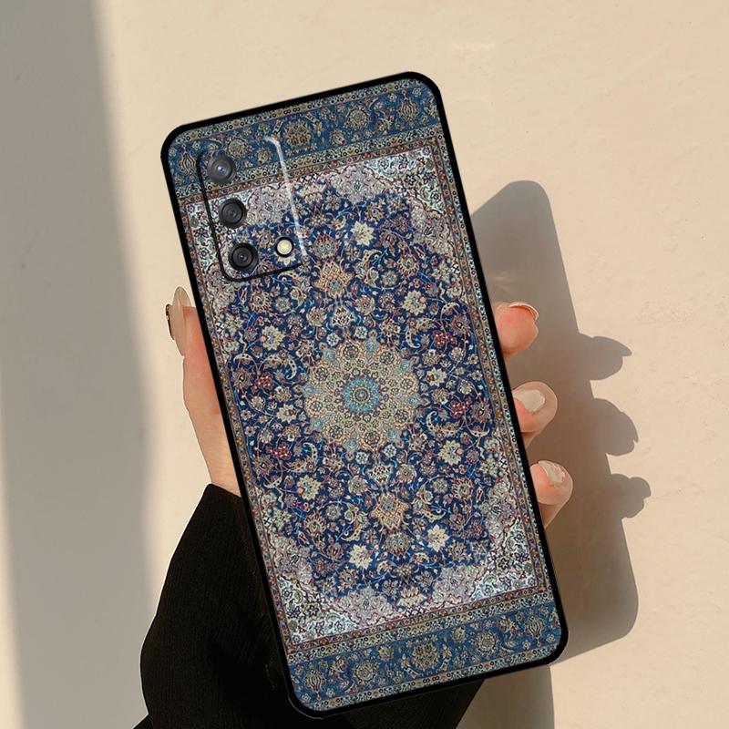 

Persian carpet Floral pattern Case For Oppo A18 A38 A58 A78 A98 A74 A94 A54 A15 A17 A57 A6 A5 Pro A16 A76 A96 A40 A60 A80 OPPO A60 4G