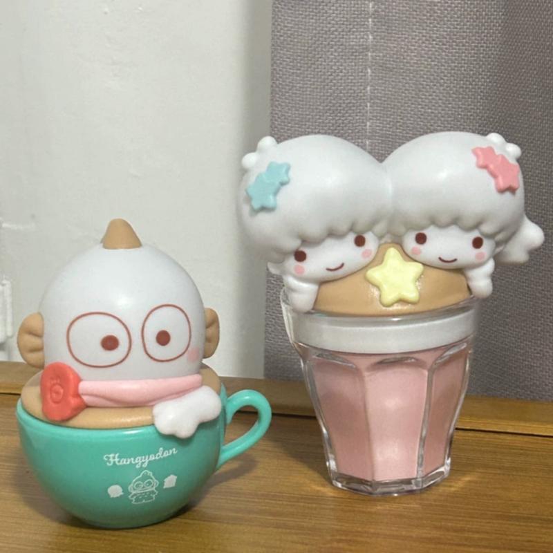 Genuine My Melody Kuromi Sofvimates Anime Collectible Model Cartoon Action Figurine Gift Toy