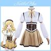 Traje Cosplay de Chica Mágica Madoka Kaname Set de Tela de Poliéster Atuendo de Batalla Accesorios Incluidos Tallas XS-XXXL