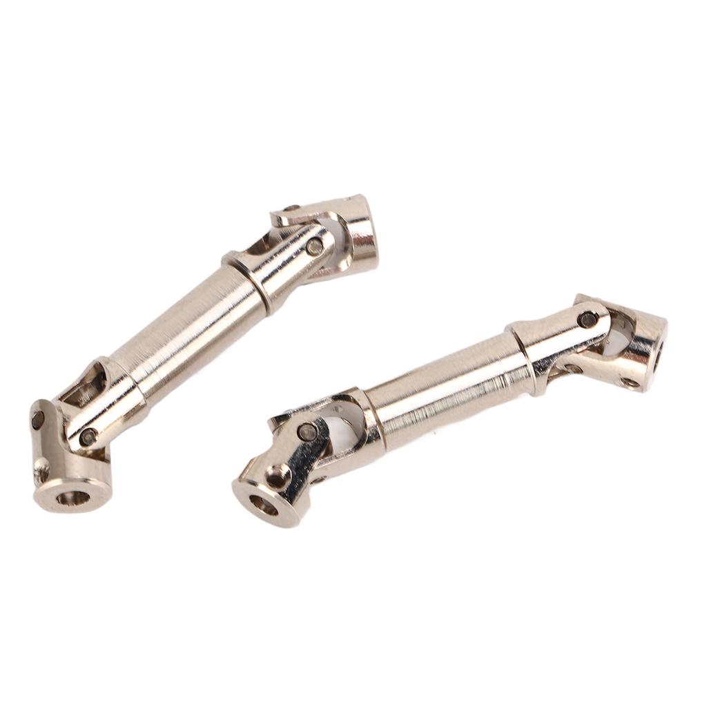 2Pcs RC Car Drive Shaft High Strength Steel Structure RC Car Upgrades Parts for FMS FCX24 124