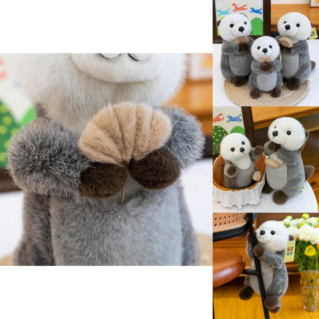 Plush Otter Toy Animal Collectible Soft Toy For Kids And Teens