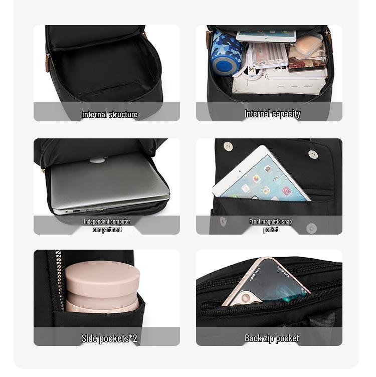 2025 Men's Versatile Large-Capacity Backpack for Commuting and Travel