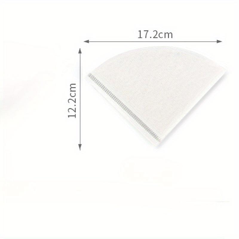 100pcs/set 2-4 Servings V60 Coffee Filter Cups with Filter Paper Hand Brewed Coffee Pot Filter Paper