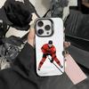Custodia per Telefono Macklin Celebrini San Jose Sharks per iPhone 17,16,15,14,13,12,Pro MAX Nera Opaca Cover Antiurto