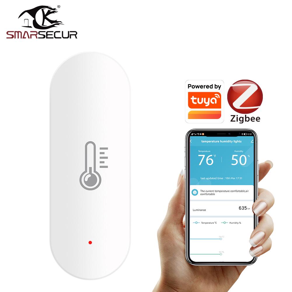 Graffiti Zigbee Smart Temperature & Humidity Detector - Wireless Sensor with Smart Linkage