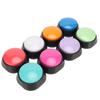 Hirelax Voice Recording Pet Training Buzzer for Dog ABS Available in Rose Lake and Buttons, 8-Pack, 30-Second Recording, Communication, Material, Red,