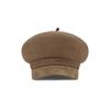 VARZAR VA Studded Wool Combo Newsboy Cap Camel