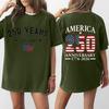 Damen Casual Unabhängigkeitstag 250. Jubiläum Bedrucktes T-Shirt Rundhals Pullover Kurzarm Oberteil