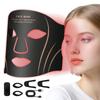 Red Light Therapy Face and Neck Mask LED Facial Mask for Beauty and Skin Glow 3 Light Modes Soft Silicone Rechargeable