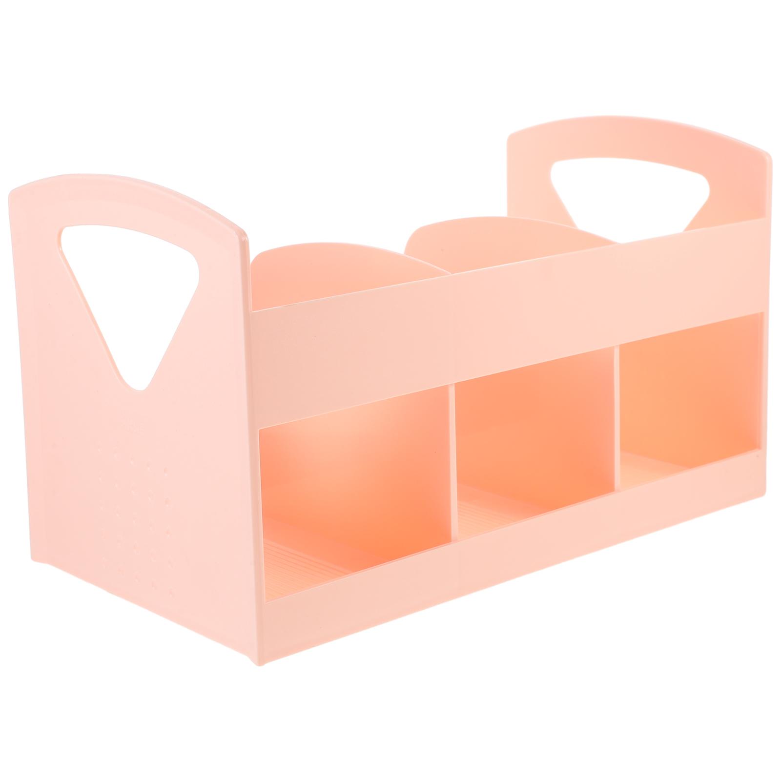 

Large Size Three Grid Book Rack Portable Desktop Organizer Sturdy Smooth Surface for Office School Home Practical Bookshelf хаки